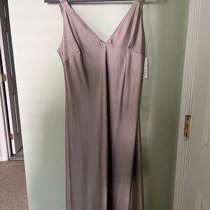 Elegant Taupe Dress
